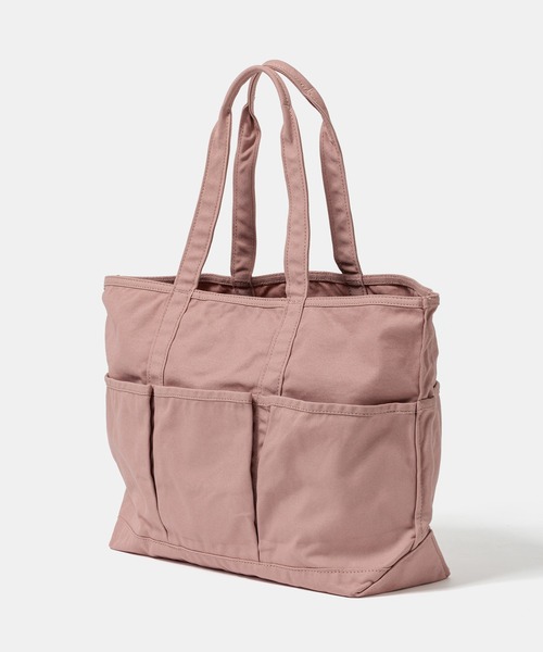 BIOTOP(ビオトープ)の「【L.L.Bean for BIOTOP】 Exclusive GARDEN TOTE BAG(トートバッグ・メンズ・チャコールグレー/ブラック/キナリ/ピンク・FREE)」の9枚目の写真