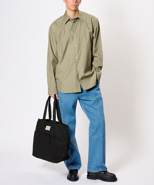 BIOTOP(ビオトープ)の「【L.L.Bean for BIOTOP】 Exclusive GARDEN TOTE BAG(トートバッグ・メンズ・チャコールグレー/ブラック/キナリ/ピンク・FREE)」の15枚目の写真