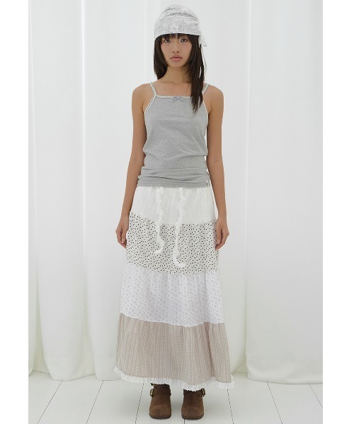 FANCY CLUB(ファンシークラブ)の「A'GEM/9 × .kom 『FANCY CLUB/ファンシークラブ』 AIRY SLEEVELESS/エアリータンクトップ(タンクトップ・レディース・グレー/パープル/ネイビー・FREE)」の11枚目の写真
