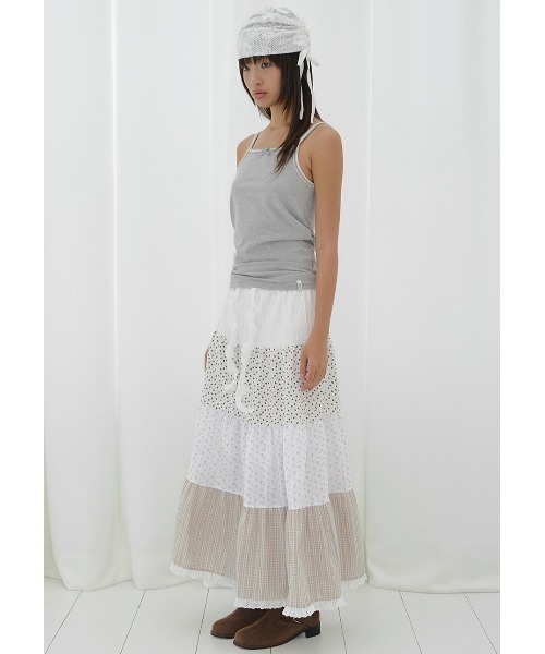 FANCY CLUB(ファンシークラブ)の「A'GEM/9 × .kom 『FANCY CLUB/ファンシークラブ』 AIRY SLEEVELESS/エアリータンクトップ(タンクトップ・レディース・グレー/パープル/ネイビー・FREE)」の12枚目の写真