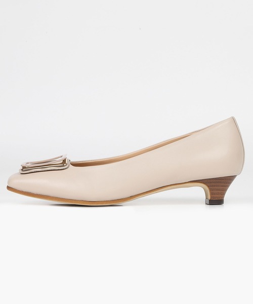 BARCLAY（バークレー）の「BARCLAY（バークレー）スクエアローヒールパンプス（パンプス・レディース・ブラック/ライトベージュ・22cm/22.5cm/23cm/23.5cm/24cm/24.5cm）」の8枚目の写真