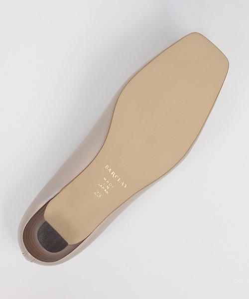 BARCLAY（バークレー）の「BARCLAY（バークレー）スクエアローヒールパンプス（パンプス・レディース・ブラック/ライトベージュ・22cm/22.5cm/23cm/23.5cm/24cm/24.5cm）」の11枚目の写真