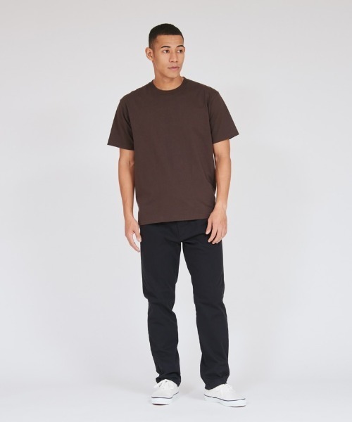 HANES（ヘインズ）の「Hanes/ヘインズ/BEEFY T-SHIRT 1P（Tシャツ/カットソー・レディース・ブラック/グレー系その他6/ブラウン系その他3/ホワイト・M/S/XS）」の18枚目の写真