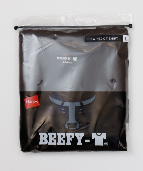 HANES（ヘインズ）の「Hanes/ヘインズ/BEEFY T-SHIRT 1P（Tシャツ/カットソー・レディース・ブラック/グレー系その他6/ブラウン系その他3/ホワイト・M/S/XS）」の21枚目の写真