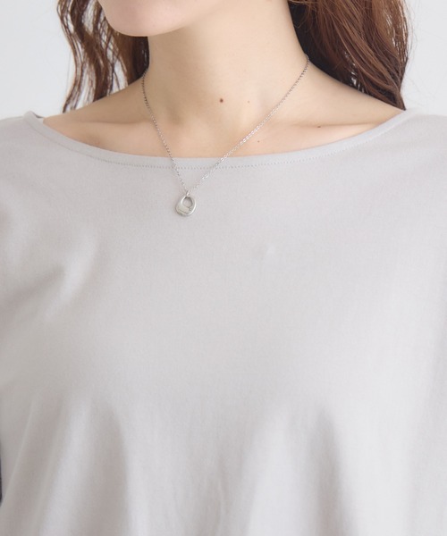 KATHARINE ROSS(キャサリンロス)の「【KATHARINE ROSS】布帛へムレイヤードプルオーバー(Tシャツ/カットソー・レディース・ホワイト/ライトグレー・FREE)」の14枚目の写真