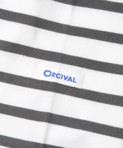 ORCIVAL(オーシバル)の「ORCIVAL BOAT NECK LONG-SLEEVE PULLOVER(Tシャツ/カットソー・レディース・ピンク系その他/ブルー系その他/グリーン系その他/ホワイト系その他・1)」の6枚目の写真