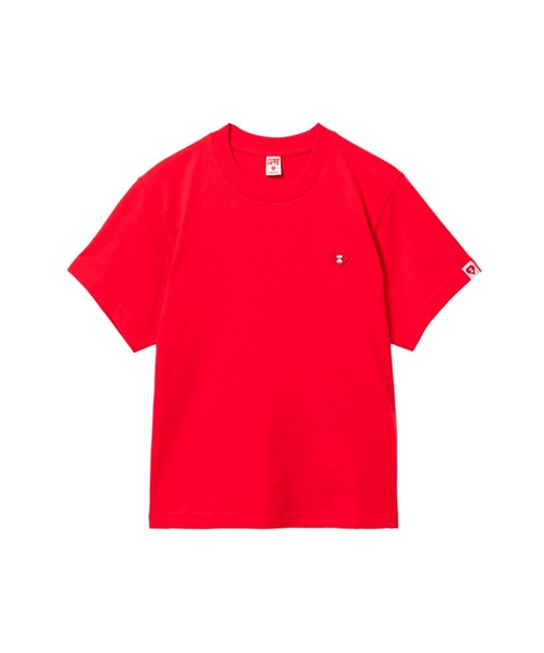 A BATHING APE（アベイシングエイプ）の「HEART BADGE CROP TEE #1（Tシャツ/カットソー・レディース・ブラック/レッド/ホワイト・SMALL/X-SMALL）」の3枚目の写真