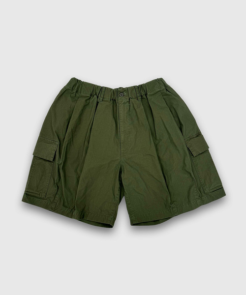 is-ness（イズネス）の「is-ness / イズネス WISM別注 6-Pocket Shorts（その他パンツ・メンズ・オリーブ/カーキ/ブラック/ネイビー・FREE）」の3枚目の写真