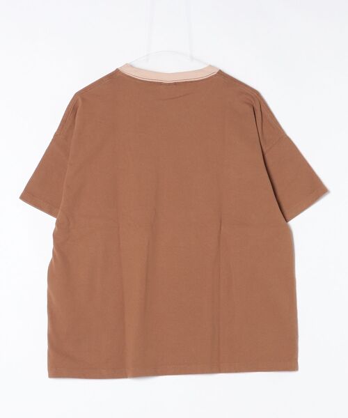 Champion(チャンピオン)の「チャンピオン SHORT SLEEVE T-SHIRT(Tシャツ/カットソー・メンズ・オフホワイト/キャメル・M/L/LL)」の3枚目の写真
