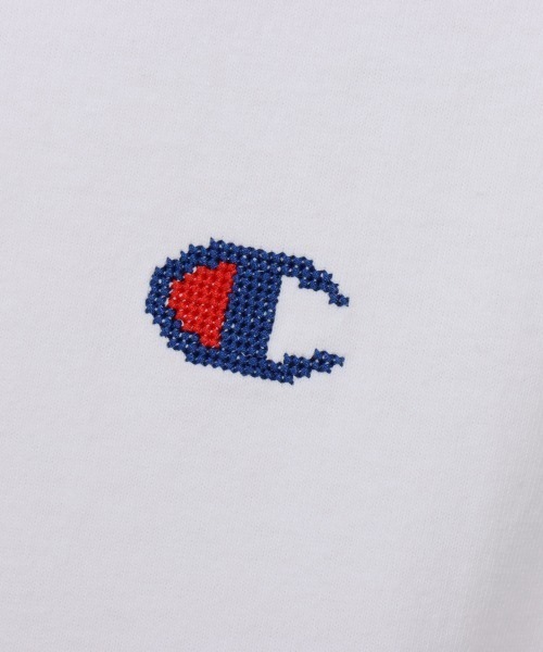 Champion(チャンピオン)の「チャンピオン SHORT SLEEVE T-SHIRT(Tシャツ/カットソー・メンズ・オフホワイト/キャメル・M/L/LL)」の10枚目の写真