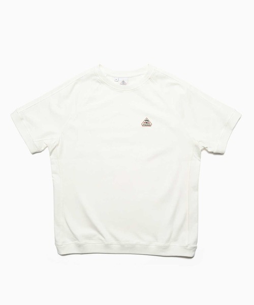 Pyrenex(ピレネックス)の「【PYRENEX】PEAK ロゴワッペンS/SラグランスリーブTシャツ 半袖(Tシャツ/カットソー・メンズ・ネイビー/ブラック/ホワイト・L/XL/M)」の1枚目の写真