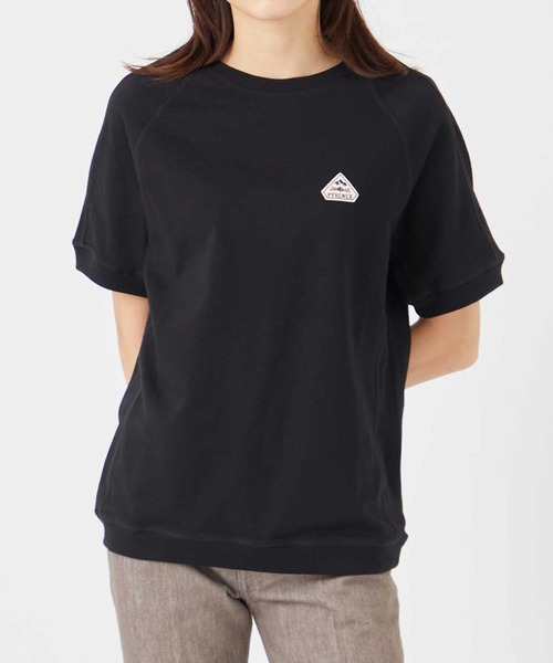 Pyrenex(ピレネックス)の「【PYRENEX】PEAK ロゴワッペンS/SラグランスリーブTシャツ 半袖(Tシャツ/カットソー・メンズ・ネイビー/ブラック/ホワイト・L/XL/M)」の2枚目の写真