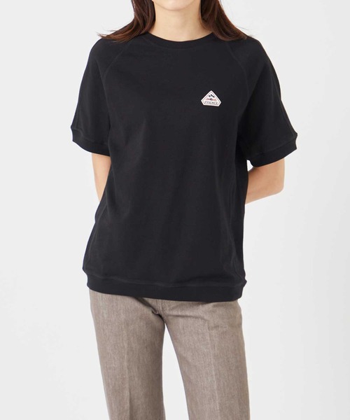 Pyrenex(ピレネックス)の「【PYRENEX】PEAK ロゴワッペンS/SラグランスリーブTシャツ 半袖(Tシャツ/カットソー・メンズ・ネイビー/ブラック/ホワイト・L/XL/M)」の9枚目の写真