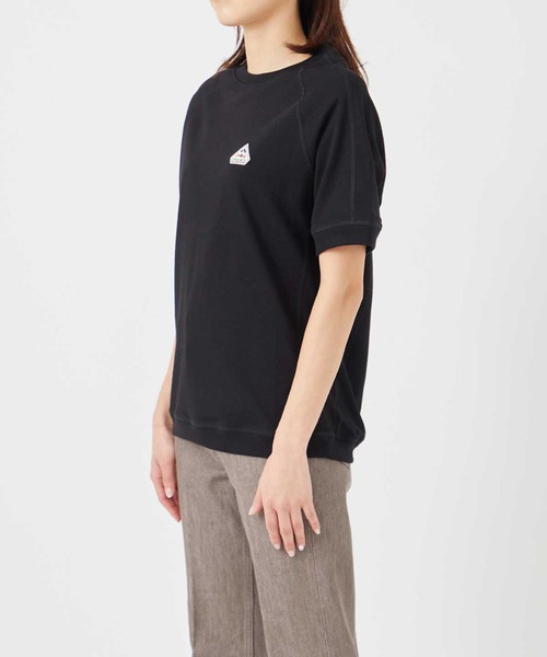 Pyrenex(ピレネックス)の「【PYRENEX】PEAK ロゴワッペンS/SラグランスリーブTシャツ 半袖(Tシャツ/カットソー・メンズ・ネイビー/ブラック/ホワイト・L/XL/M)」の10枚目の写真