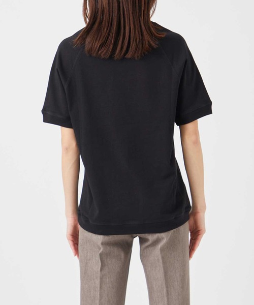 Pyrenex(ピレネックス)の「【PYRENEX】PEAK ロゴワッペンS/SラグランスリーブTシャツ 半袖(Tシャツ/カットソー・メンズ・ネイビー/ブラック/ホワイト・L/XL/M)」の11枚目の写真