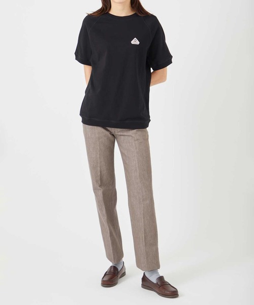 Pyrenex(ピレネックス)の「【PYRENEX】PEAK ロゴワッペンS/SラグランスリーブTシャツ 半袖(Tシャツ/カットソー・メンズ・ネイビー/ブラック/ホワイト・L/XL/M)」の12枚目の写真