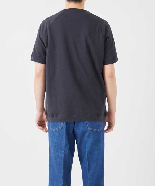 Pyrenex(ピレネックス)の「【PYRENEX】PEAK ロゴワッペンS/SラグランスリーブTシャツ 半袖(Tシャツ/カットソー・メンズ・ネイビー/ブラック/ホワイト・L/XL/M)」の6枚目の写真