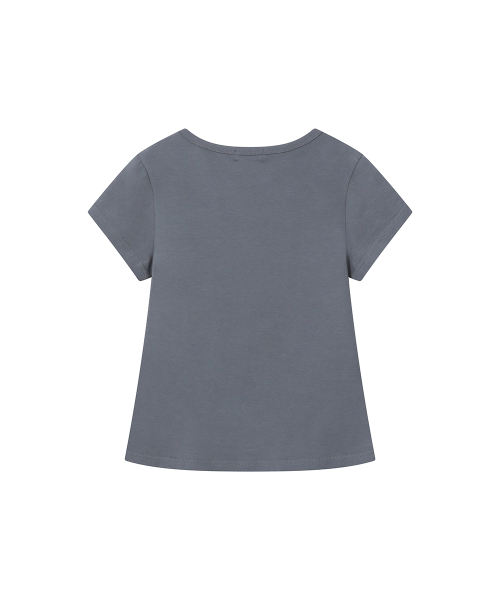 Miseki SEOUL(ミセキソウル)の「Blur quote short sleeve CHARCOAL(Tシャツ/カットソー・レディース・その他・1/2)」の3枚目の写真