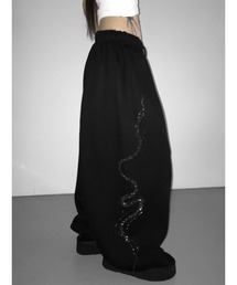 THEAIRTOWN（ジエアタウン）の「anaconda loose wind pt（スウェットパンツ）」