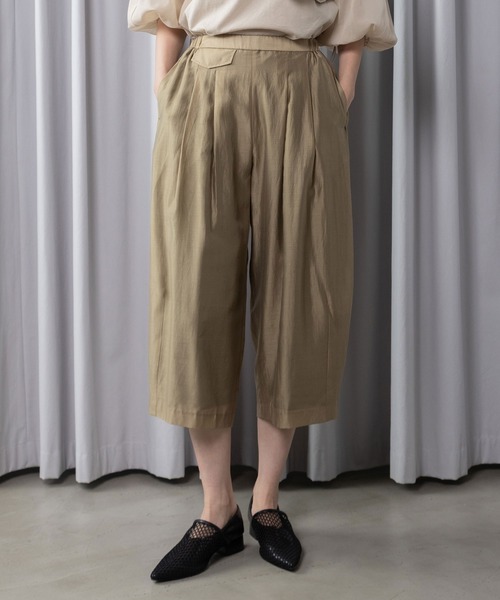 MARECHAL TERRE(マルシャルテル)の「コクーンパンツ(その他パンツ・レディース・ブラック/モカ/チャコールグレー/オフホワイト・MEDIUM)」の1枚目の写真