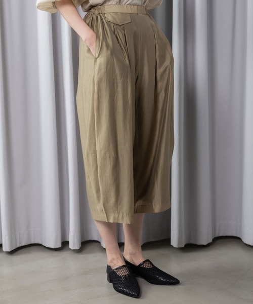 MARECHAL TERRE(マルシャルテル)の「コクーンパンツ(その他パンツ・レディース・ブラック/モカ/チャコールグレー/オフホワイト・MEDIUM)」の5枚目の写真
