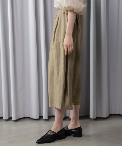 MARECHAL TERRE(マルシャルテル)の「コクーンパンツ(その他パンツ・レディース・ブラック/モカ/チャコールグレー/オフホワイト・MEDIUM)」の7枚目の写真