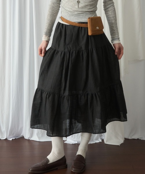 Birthday room(バースデイルーム)の「ウエストポーチベルト/waist pouch belt(ベルト・レディース・ブラウン/ブラック・FREE)」の18枚目の写真