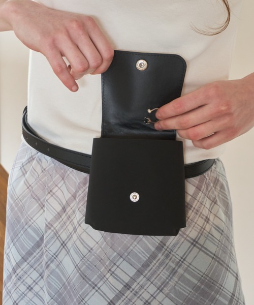 Birthday room(バースデイルーム)の「ウエストポーチベルト/waist pouch belt(ベルト・レディース・ブラウン/ブラック・FREE)」の3枚目の写真