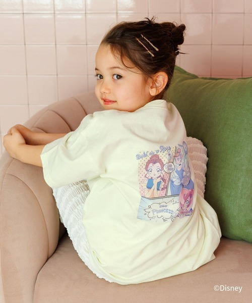 GLOBAL WORK(グローバルワーク)の「DisneyヘビロッTEE半袖/T/652760(Tシャツ/カットソー・キッズ・イエロー系その他/オフホワイト/ベージュ系その他3/ブルー/ダークグレー・100cm/120cm/110cm)」の5枚目の写真