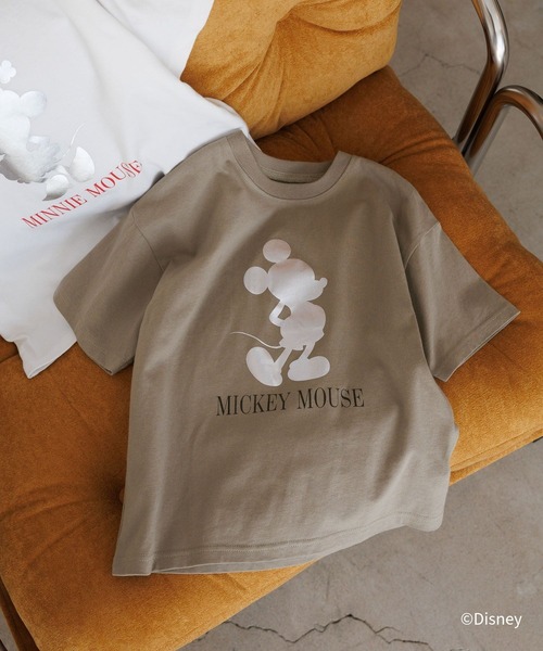 GLOBAL WORK(グローバルワーク)の「DisneyヘビロッTEE半袖/T/652760(Tシャツ/カットソー・キッズ・イエロー系その他/オフホワイト/ベージュ系その他3/ブルー/ダークグレー・100cm/120cm/110cm)」の3枚目の写真