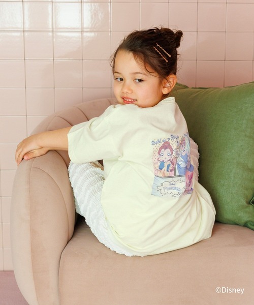 GLOBAL WORK(グローバルワーク)の「DisneyヘビロッTEE半袖/T/652760(Tシャツ/カットソー・キッズ・イエロー系その他/オフホワイト/ベージュ系その他3/ブルー/ダークグレー・100cm/120cm/110cm)」の19枚目の写真
