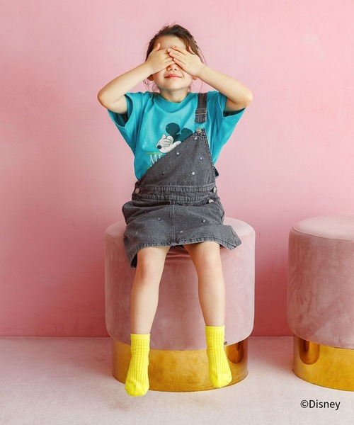 GLOBAL WORK(グローバルワーク)の「DisneyヘビロッTEE半袖/T/652760(Tシャツ/カットソー・キッズ・イエロー系その他/オフホワイト/ベージュ系その他3/ブルー/ダークグレー・100cm/120cm/110cm)」の7枚目の写真