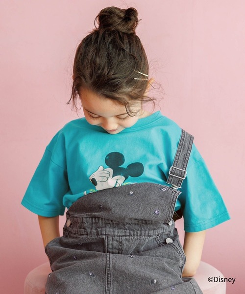 GLOBAL WORK(グローバルワーク)の「DisneyヘビロッTEE半袖/T/652760(Tシャツ/カットソー・キッズ・イエロー系その他/オフホワイト/ベージュ系その他3/ブルー/ダークグレー・100cm/120cm/110cm)」の10枚目の写真