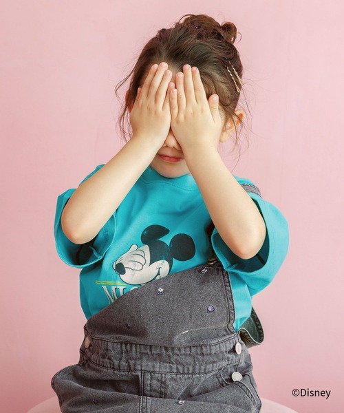 GLOBAL WORK(グローバルワーク)の「DisneyヘビロッTEE半袖/T/652760(Tシャツ/カットソー・キッズ・イエロー系その他/オフホワイト/ベージュ系その他3/ブルー/ダークグレー・100cm/120cm/110cm)」の11枚目の写真