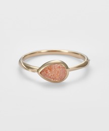 agete（アガット）の「ゴールドサンストーンリング（リング）」