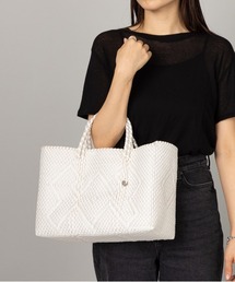 kuros'（クロス）の「OJO DE MEX｜オホデメックス メルカドトートバッグS Chico（かごバッグ）」