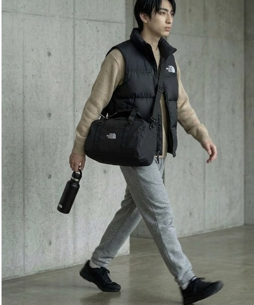 VIBGYOR（ヴィブジョー）の「【IZU】 THE NORTH FACE / ザ・ノースフェイス Utility Duffel Bag / ユーティリティ 2WAY ダッフルバッグ 28L（ショルダーバッグ・メンズ・ブラック・FREE）」の3枚目の写真