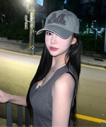 MUCENT（ムセント）の「【MUCENT】ブランド直輸入正規品/MUCENT/VINTAGE WASHING APPLIQUE BALL CAP（キャップ）」