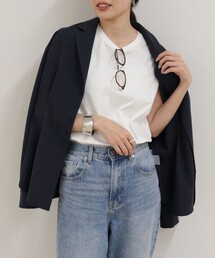 シルケットスムースフレンチTシャツ