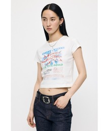 MOUSSY/マウジー★トップス(半袖)新品【ヴィンテージ】 中古・古着通販】moussy (マウジー) TWEED LIKE トップス 半袖シャツ