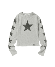 W STARLIGHT LS TEE L/GREY