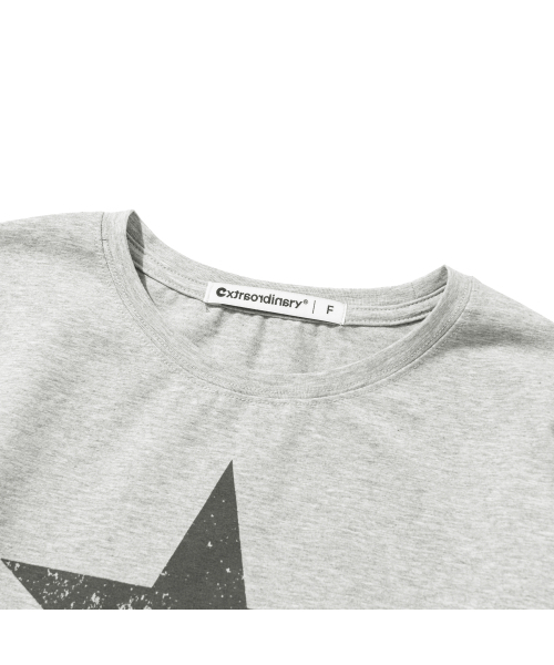 EXTRAORDINARY(エクストラオーディナリー)の「W STARLIGHT LS TEE L/GREY(Tシャツ/カットソー・レディース・その他・F)」の3枚目の写真