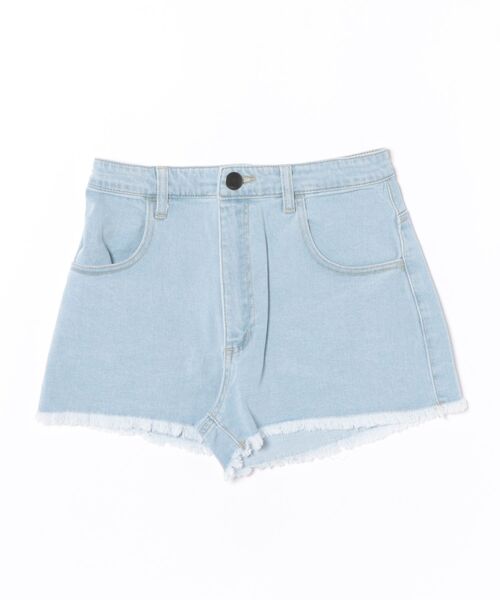 LAETITIA(レリッタ)の「LAETITIA/レリッタ 水着 ボトムス ショートパンツ 水陸両用 デニム ハイウエスト 467101 UT(その他パンツ・レディース・サックスブルー/ネイビー・S/L/LL/M)」の13枚目の写真