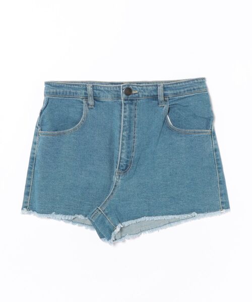 LAETITIA(レリッタ)の「LAETITIA/レリッタ 水着 ボトムス ショートパンツ 水陸両用 デニム ハイウエスト 467101 UT(その他パンツ・レディース・サックスブルー/ネイビー・S/L/LL/M)」の14枚目の写真