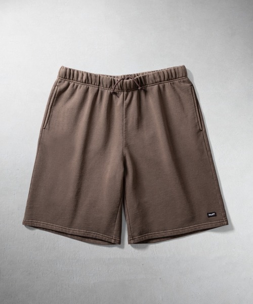 HUF(ハフ)の「huf eightynine WASHED FLEECE SHORT(スウェットパンツ・メンズ・ブラック/グリーン/ブラウン/アッシュグレー/ライトパープル・M/XL/L/S)」の3枚目の写真