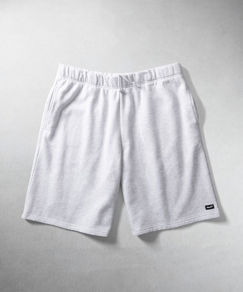 HUF(ハフ)の「huf eightynine WASHED FLEECE SHORT(スウェットパンツ・メンズ・ブラック/グリーン/ブラウン/アッシュグレー/ライトパープル・M/XL/L/S)」の1枚目の写真