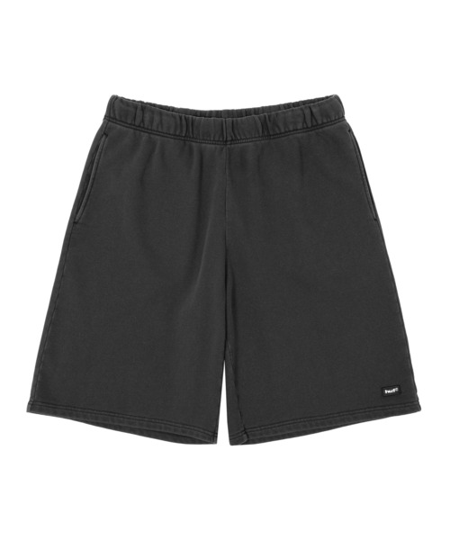 HUF(ハフ)の「huf eightynine WASHED FLEECE SHORT(スウェットパンツ・メンズ・ブラック/グリーン/ブラウン/アッシュグレー/ライトパープル・M/XL/L/S)」の20枚目の写真