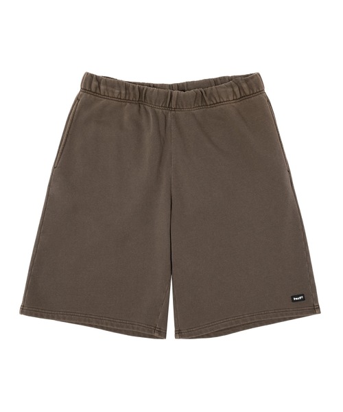 HUF(ハフ)の「huf eightynine WASHED FLEECE SHORT(スウェットパンツ・メンズ・ブラック/グリーン/ブラウン/アッシュグレー/ライトパープル・M/XL/L/S)」の8枚目の写真