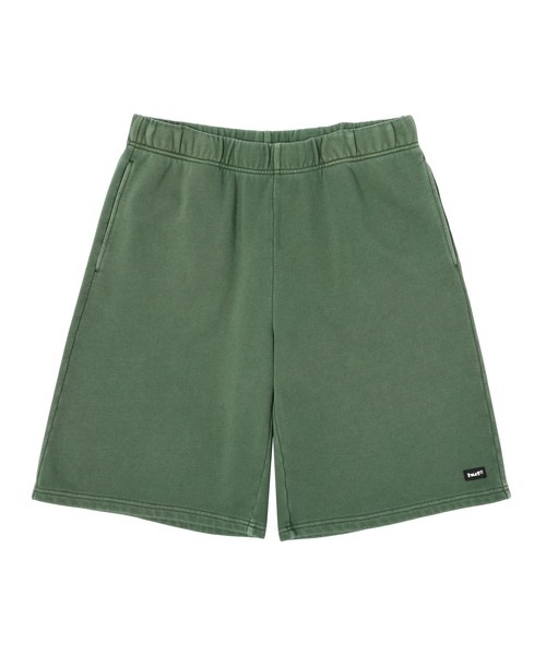 HUF(ハフ)の「huf eightynine WASHED FLEECE SHORT(スウェットパンツ・メンズ・ブラック/グリーン/ブラウン/アッシュグレー/ライトパープル・M/XL/L/S)」の10枚目の写真