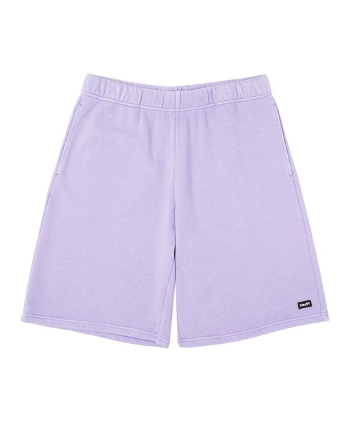 HUF(ハフ)の「huf eightynine WASHED FLEECE SHORT(スウェットパンツ・メンズ・ブラック/グリーン/ブラウン/アッシュグレー/ライトパープル・M/XL/L/S)」の12枚目の写真